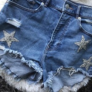 Express Jean Shorts
